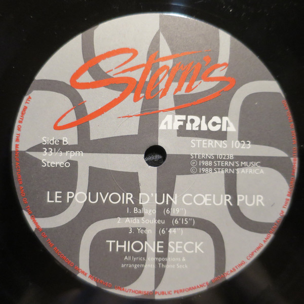 Thione Seck - Le Pouvoir D'Un Cœur Pur | Stern's Africa (STERNS 1023) - 4 Thione Seck - Le Pouvoir D'Un Cœur Pur | Stern's Africa (STERNS 1023) - 4