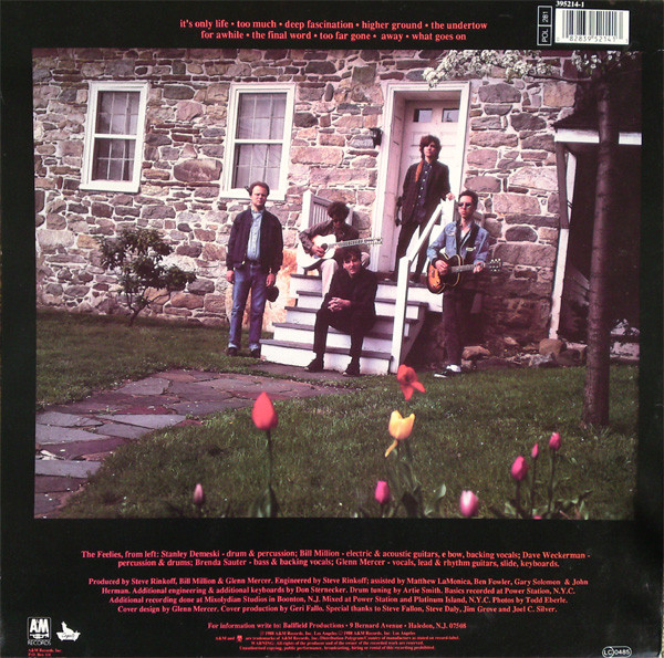 The Feelies - Only Life | A&M Records (395214-1) - 2