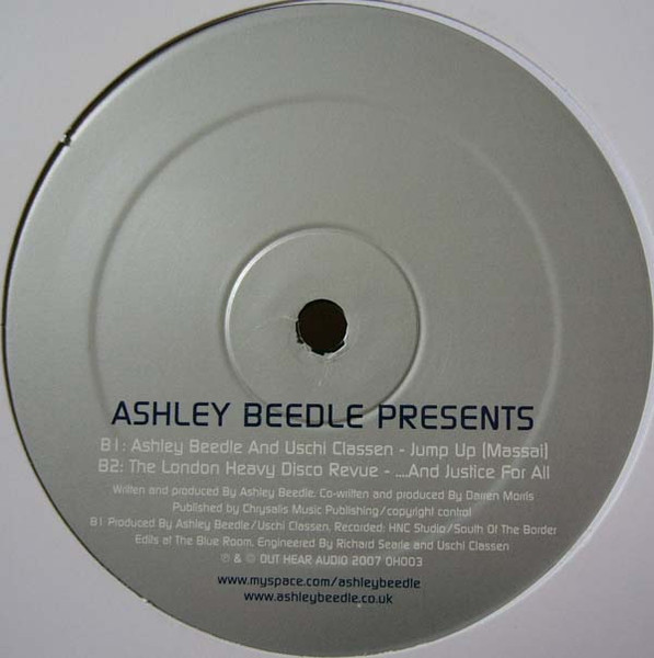 Ashley Beedle Presents The London Heavy Disco Revue / Ashley Beedle And Uschi Classen - War On The Bullshit / Jump Up (Massai) / ....And Justice For All | Out Hear Audio (OH003) - 2 Ashley Beedle Presents The London Heavy Disco Revue / Ashley Beedle And Uschi Classen - War On The Bullshit / Jump Up (Massai) / ....And Justice For All | Out Hear Audio (OH003) - 2