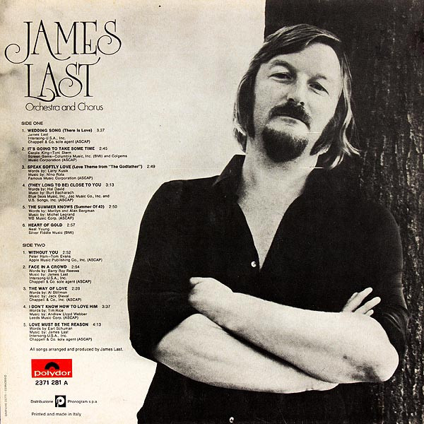 James Last , Orchester James Last And James Last Und Chor - Love Must Be The Reason | Polydor (2371 281 A) - 2 James Last , Orchester James Last And James Last Und Chor - Love Must Be The Reason | Polydor (2371 281 A) - 2