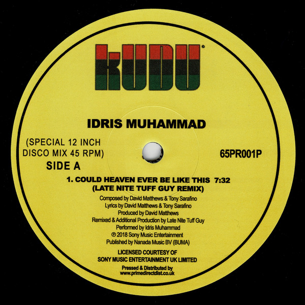 Idris Muhammad - Could Heaven Ever Be Like This | Kudu (65PR001P)