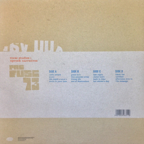 Prefuse 73 - Vocal Studies + Uprock Narratives | Warp Records (WARP LP 83) - 3