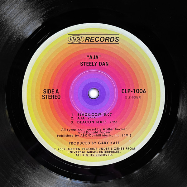 Steely Dan - Aja - LP - No 9299 | Cisco Music (CLP-1006) - 4