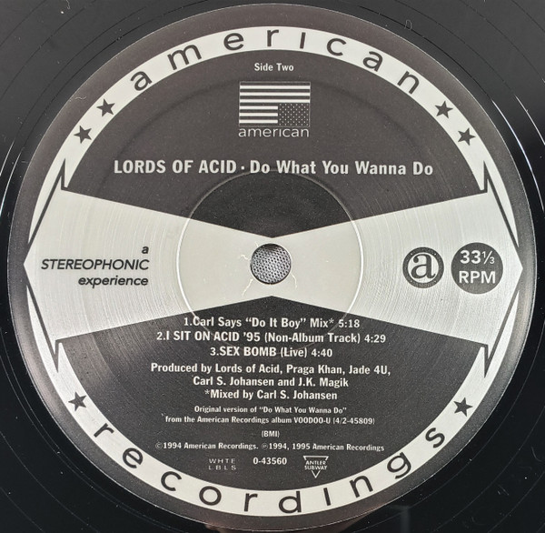 Lords Of Acid - Do What You Wanna Do | WHTE LBLS (0-43560) - 4