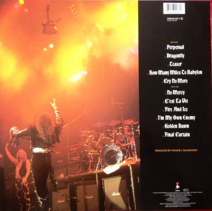 Yngwie Malmsteen - Fire & Ice | Elektra (7559-61137-1) - 2