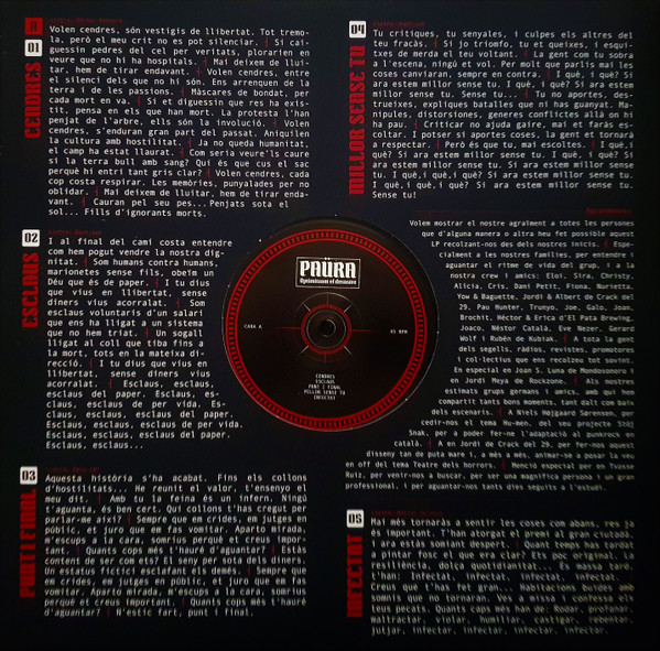 Paüra - Optimitzant El Desastre | H-Records (HR-113) - 3 Paüra - Optimitzant El Desastre | H-Records (HR-113) - 3