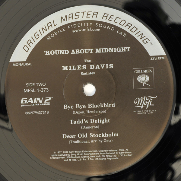 Miles Davis - 'Round About Midnight | Mobile Fidelity Sound Lab (MFSL 1-373) - 4