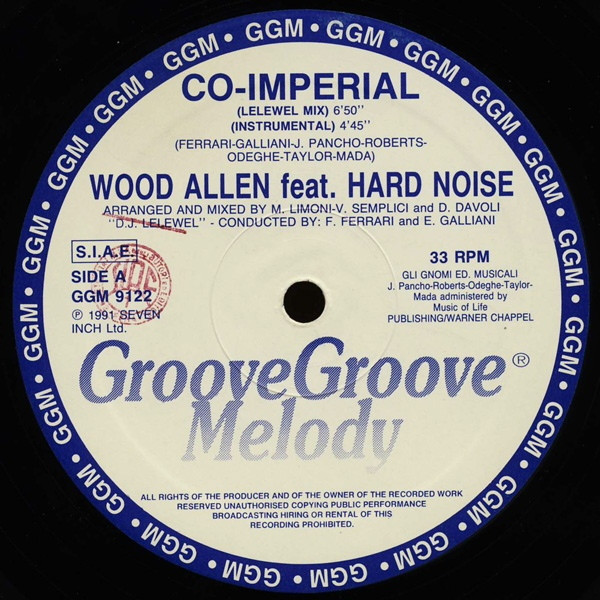 Wood Allen Feat. Hardnoise - Co-Imperial | Groove Groove Melody (GGM 9122)