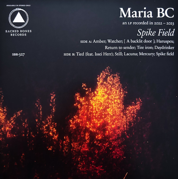 Maria BC - Spike Field | Sacred Bones Records (SBR-327)