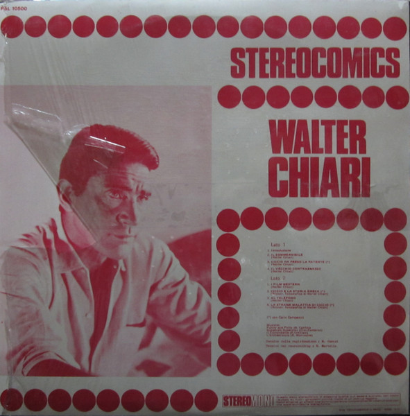 Walter Chiari - Stereocomics | RCA Italiana (PSL 10500) - 2 Walter Chiari - Stereocomics | RCA Italiana (PSL 10500) - 2