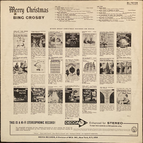 Bing Crosby - Merry Christmas | Decca (DL 78128) - 2 Bing Crosby - Merry Christmas | Decca (DL 78128) - 2