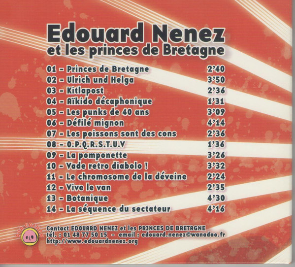 Edouard Nenez Et Les Princes De Bretagne - Extension Du Dolmen De La Hutte | Not On Label (Edouard Nenez Self-released) (none) - 2 Edouard Nenez Et Les Princes De Bretagne - Extension Du Dolmen De La Hutte | Not On Label (Edouard Nenez Self-released) (none) - 2