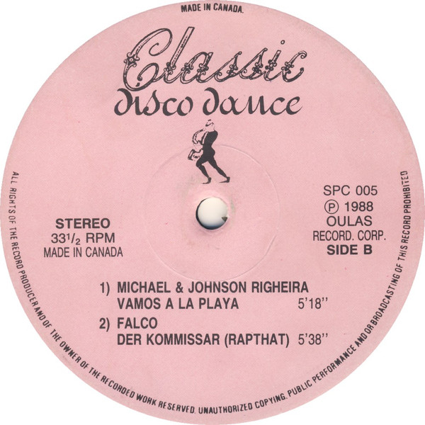 Various - Classic Disco Dance | Classic Disco Dance (SPC 005) - 2 Various - Classic Disco Dance | Classic Disco Dance (SPC 005) - 2
