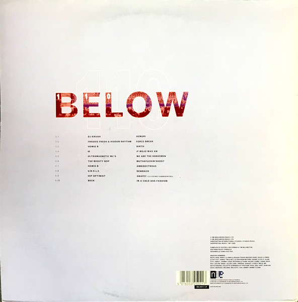 Various - 110 Below (Trip To The Chip Shop) Volume 2 | New Electronica (BELOW 2 LP) - 2