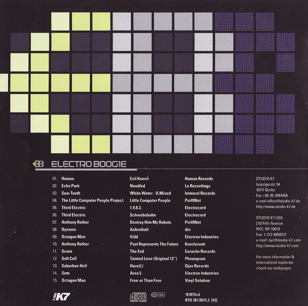 Depth Charge - Electro Boogie (Shape Generator) | !K7 (!K7075cd) - 2