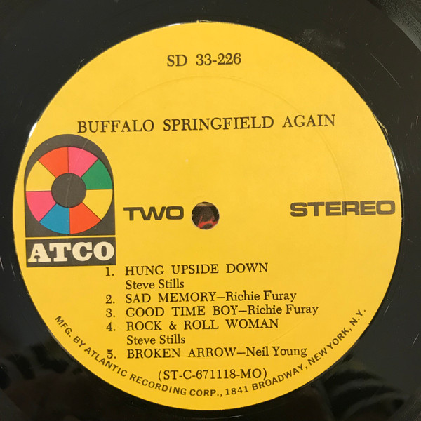 Buffalo Springfield - Buffalo Springfield Again | ATCO Records (SD 33-226) - 4