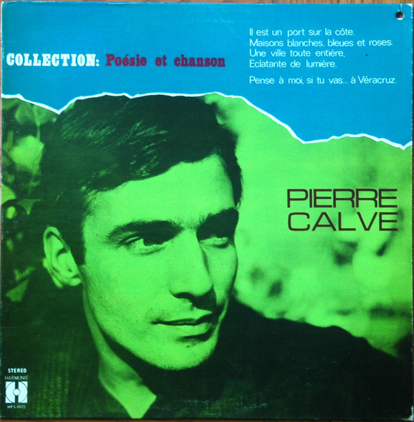 Pierre Calvé - Pierre Calvé | Harmonie (HFS 9072) - main