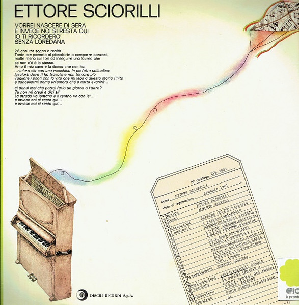 Ettore Sciorilli - Ettore Sciorilli | Ricordi (EPL 5001) - 2 Ettore Sciorilli - Ettore Sciorilli | Ricordi (EPL 5001) - 2