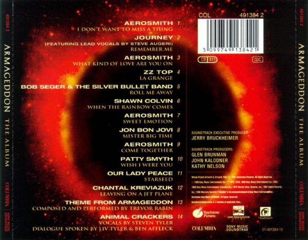 Various - Armageddon (The Album) | Columbia (COL 491384 2) - 2 Various - Armageddon (The Album) | Columbia (COL 491384 2) - 2