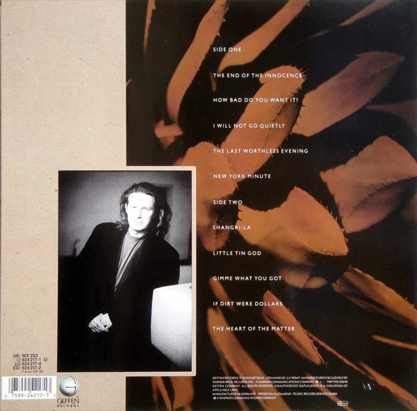 Don Henley - The End Of The Innocence | Geffen Records (924 217-1) - 2