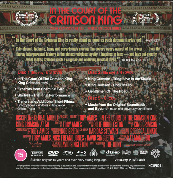 King Crimson - In The Court Of The Crimson King (King Crimson At 50   A Film By Toby Amies) | Panegyric (KCXP5011) - 2