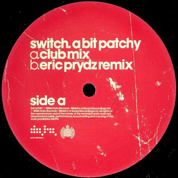 Switch - A Bit Patchy | Data Records (DATA114T) - 3