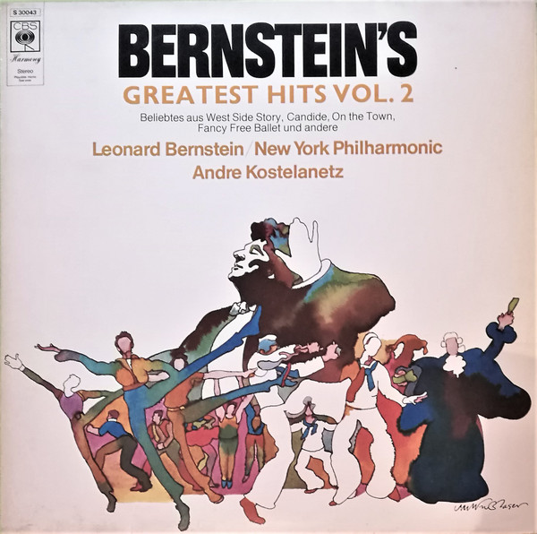 Leonard Bernstein , New York Philharmonic , André Kostelanetz - Bernstein's Greatest Hits Vol. 2 | CBS Harmony (S 30043)