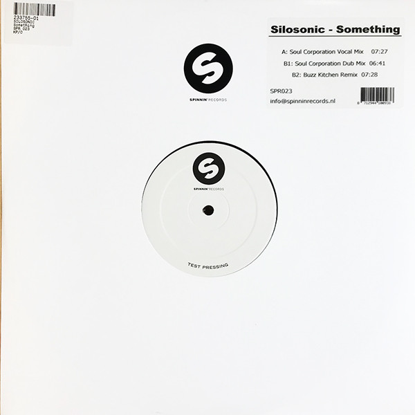 Silosonic - Something | Spinnin' Records (SPR023)