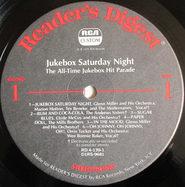 Various - Jukebox Saturday Night. 96 Great Jukebox Hits | Reader's Digest (RDA 139-A) - 3 Various - Jukebox Saturday Night. 96 Great Jukebox Hits | Reader's Digest (RDA 139-A) - 3