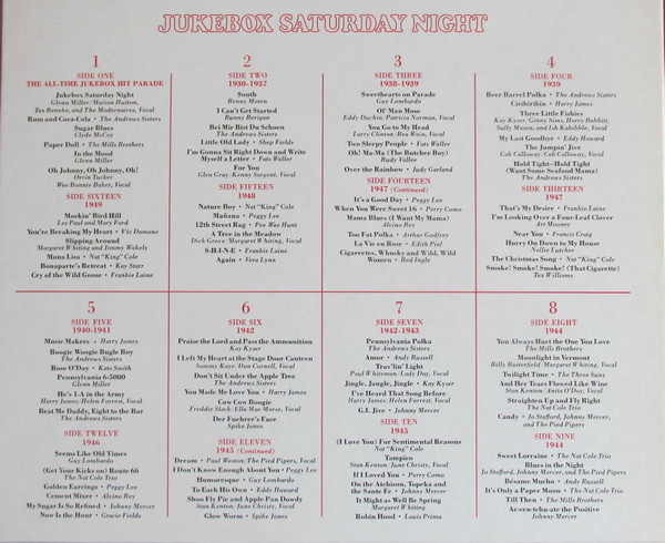 Various - Jukebox Saturday Night. 96 Great Jukebox Hits | Reader's Digest (RDA 139-A) - 2 Various - Jukebox Saturday Night. 96 Great Jukebox Hits | Reader's Digest (RDA 139-A) - 2