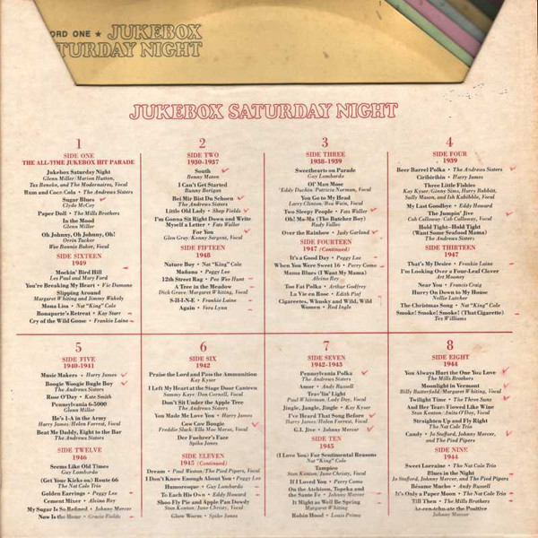 Various - Jukebox Saturday Night. 96 Great Jukebox Hits | Reader's Digest (RDA 139-A) - 4 Various - Jukebox Saturday Night. 96 Great Jukebox Hits | Reader's Digest (RDA 139-A) - 4