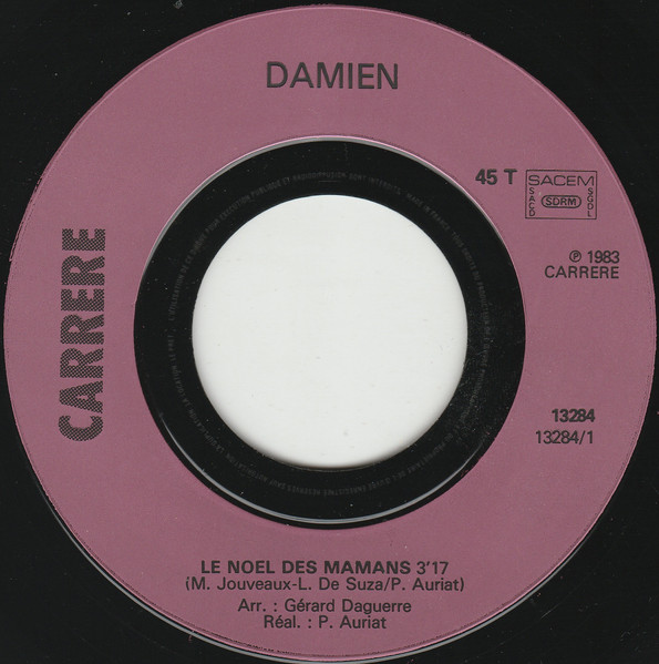 Damien - Le Noël Des Mamans | Carrere (13.284) - 3