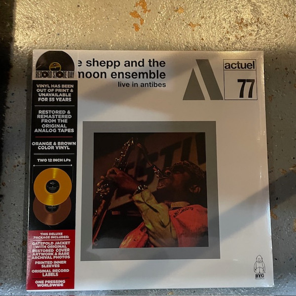 Archie Shepp And The Full Moon Ensemble - Live In Antibes | BYG Records (783 824)