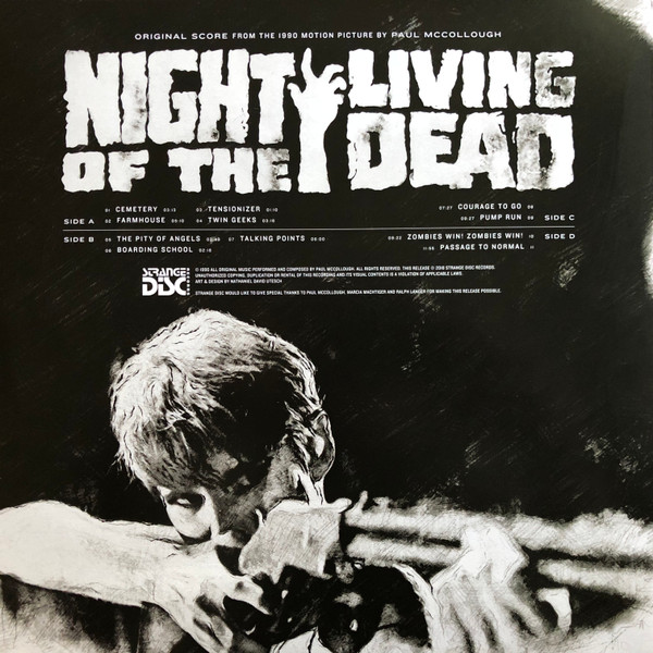 Paul McCollough - Night Of The Living Dead (Original 1990 Motion Picture Soundtrack) | Strange Disc Records (SD-008LP) - 3