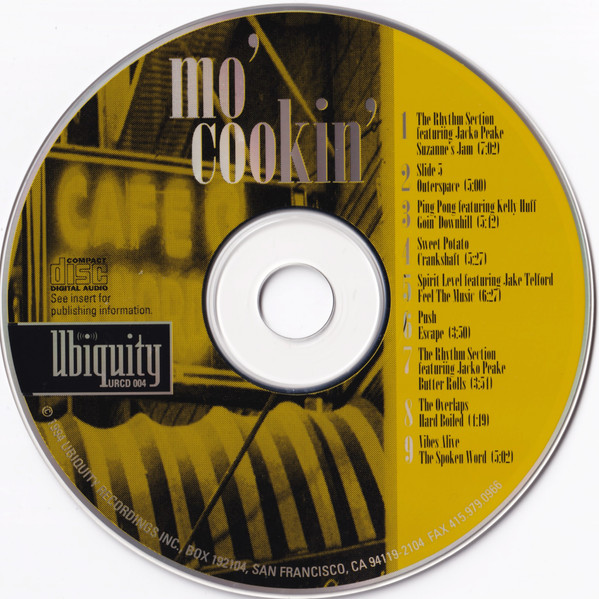 Various - Mo' Cookin' | Ubiquity (URCD 004) - 3 Various - Mo' Cookin' | Ubiquity (URCD 004) - 3