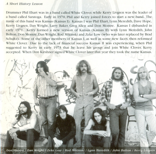 Proto-Kaw - Early Recordings From Kansas 1971-1973 | Cuneiform Records (Rune 171) - 3 Proto-Kaw - Early Recordings From Kansas 1971-1973 | Cuneiform Records (Rune 171) - 3
