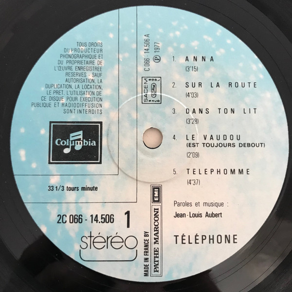 Téléphone - Téléphone | Columbia (2C 066-14506) - 2