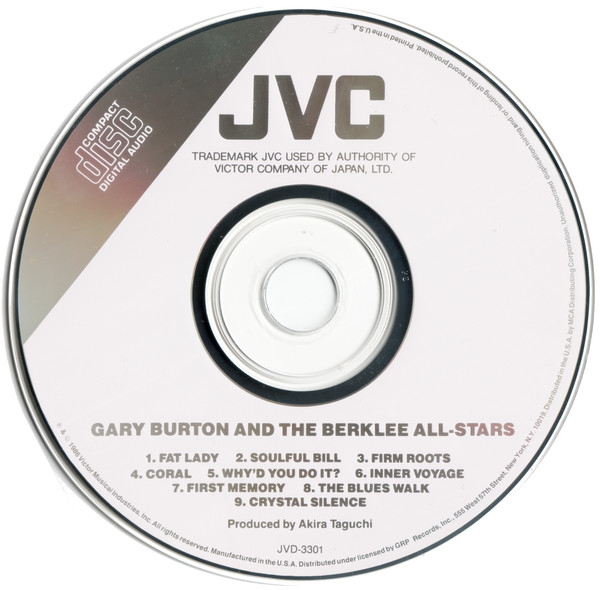 Gary Burton And The Berklee All-Stars - Gary Burton And The Berklee All-Stars | JVC (JD-3301) - 3