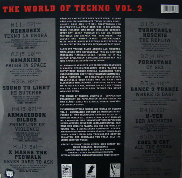 Various - The World Of Techno Compilation Vol. 2 | Blow Up (INT 145.560) - 2 Various - The World Of Techno Compilation Vol. 2 | Blow Up (INT 145.560) - 2
