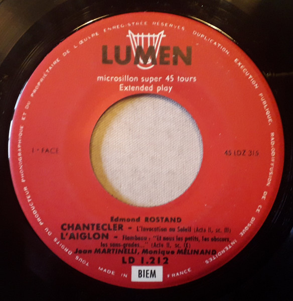 Edmond Rostand - Chantecler | Lumen (LD- 1-212) - 3