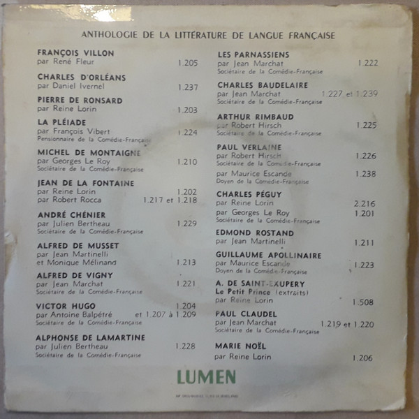 Edmond Rostand - Chantecler | Lumen (LD- 1-212) - 2