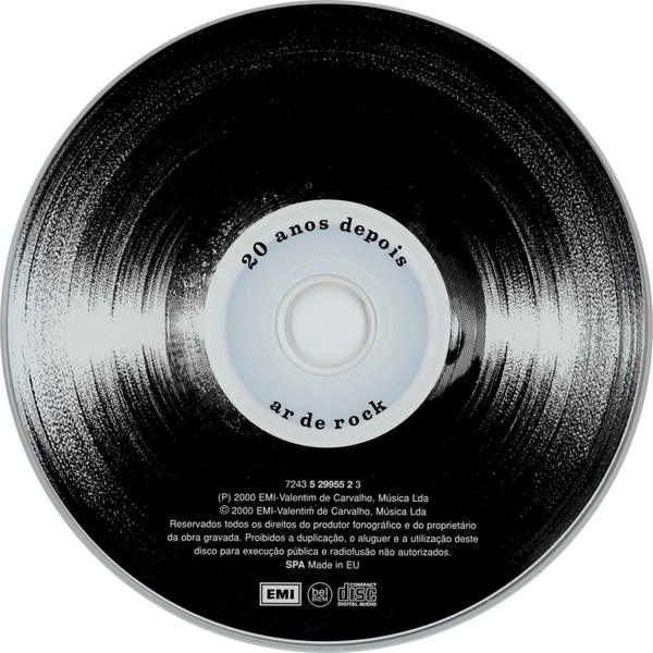 Various - 20 Anos Depois - Ar de Rock | EMI (7243 5 29955 2 3) - 4
