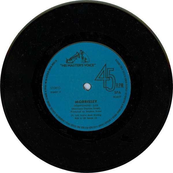 Morrissey - Everyday Is Like Sunday | His Master's Voice (2026037) - 2