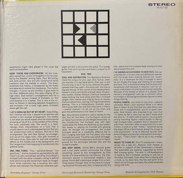 Doc Severinsen - The New Sound Of Today's Big Band | Command (RSSD 917 U) - 3 Doc Severinsen - The New Sound Of Today's Big Band | Command (RSSD 917 U) - 3