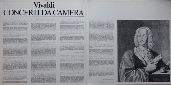 Antonio Vivaldi - Michala Petri , Heinz Holliger , Félix Ayo , Klaus Thunemann , Pasquale Pellegrino , Christiane Jaccottet , Thomas Demenga , Jonathan Rubin - Concerti Da Camera | Philips (411 356-1) - 3 Antonio Vivaldi - Michala Petri , Heinz Holliger , Félix Ayo , Klaus Thunemann , Pasquale Pellegrino , Christiane Jaccottet , Thomas Demenga , Jonathan Rubin - Concerti Da Camera | Philips (411 356-1) - 3