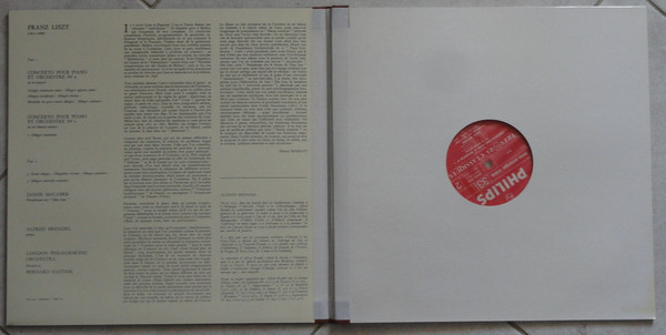 Franz Liszt : Alfred Brendel , London Philharmonic Orchestra , Bernard Haitink - Concertos Pour Piano N°1 Et 2 Et "Danse Macabre" | Philips (6500 374) - 3 Franz Liszt : Alfred Brendel , London Philharmonic Orchestra , Bernard Haitink - Concertos Pour Piano N°1 Et 2 Et "Danse Macabre" | Philips (6500 374) - 3