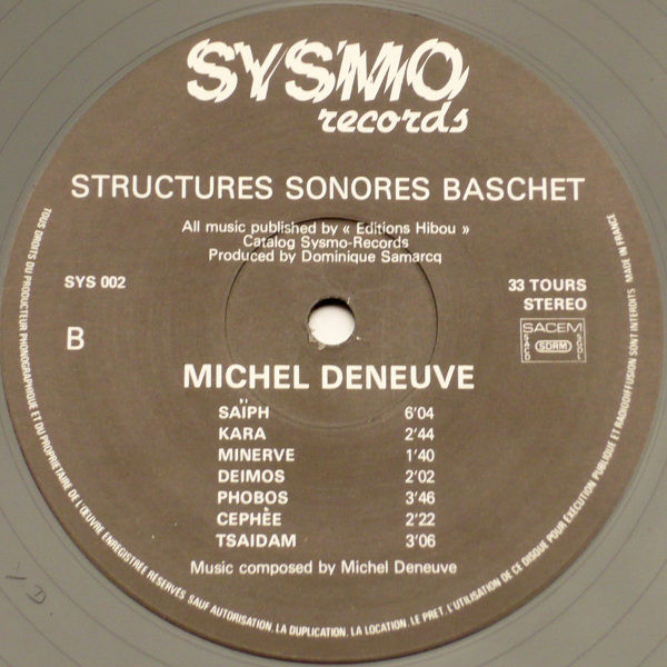 Michel Deneuve - Seize Nouvelles D'Ailleurs | Sysmo Records (SYS 002) - 4 Michel Deneuve - Seize Nouvelles D'Ailleurs | Sysmo Records (SYS 002) - 4