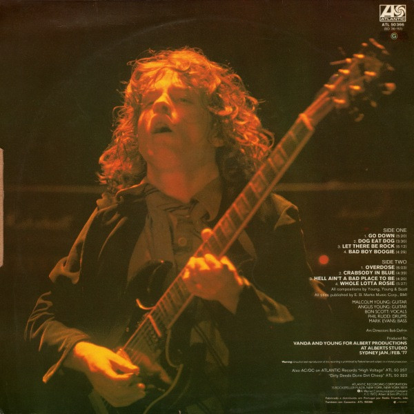 AC/DC - Let There Be Rock | Atlantic (ATL 50366) - 2