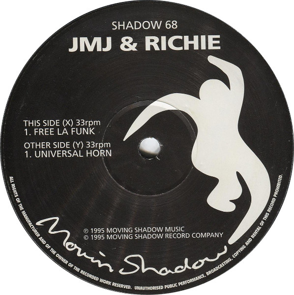 JMJ & Richie - Free La Funk / Universal Horn | Moving Shadow (SHADOW 68) - 3