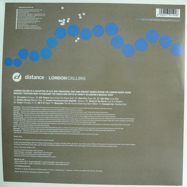 Various - London Calling - Exclusive Tracks From The Cream Of London House Producers | Distance (Di1191) - 2